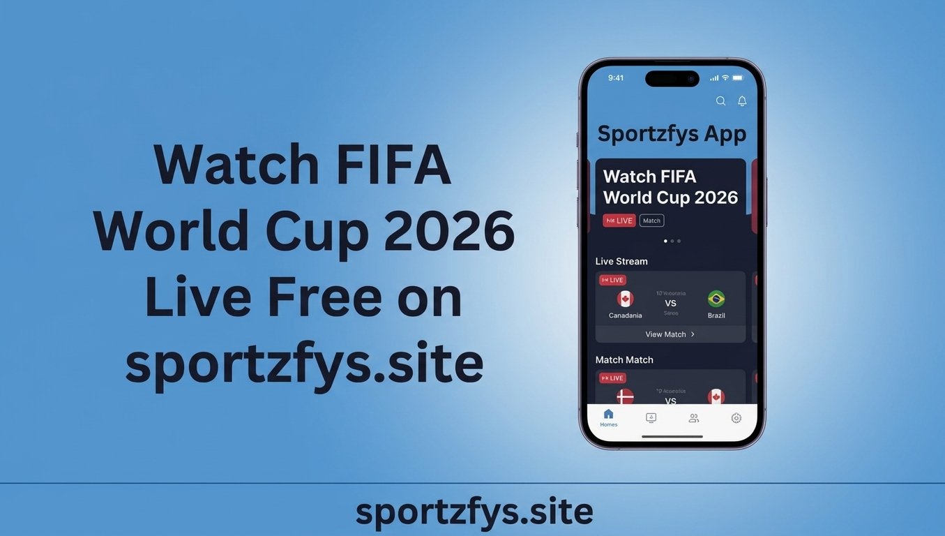 Watch FIFA World Cup 2026 Live Free on Sportzfy App